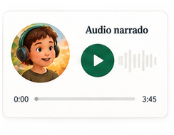Reproductor de audio narrado