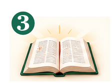 Paso 3 — la Biblia abierta
