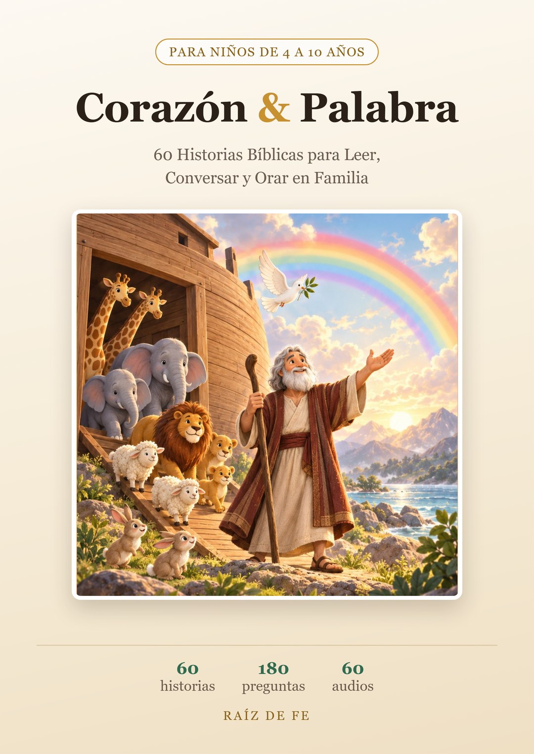 Corazón & Palabra — 60 historias bíblicas ilustradas