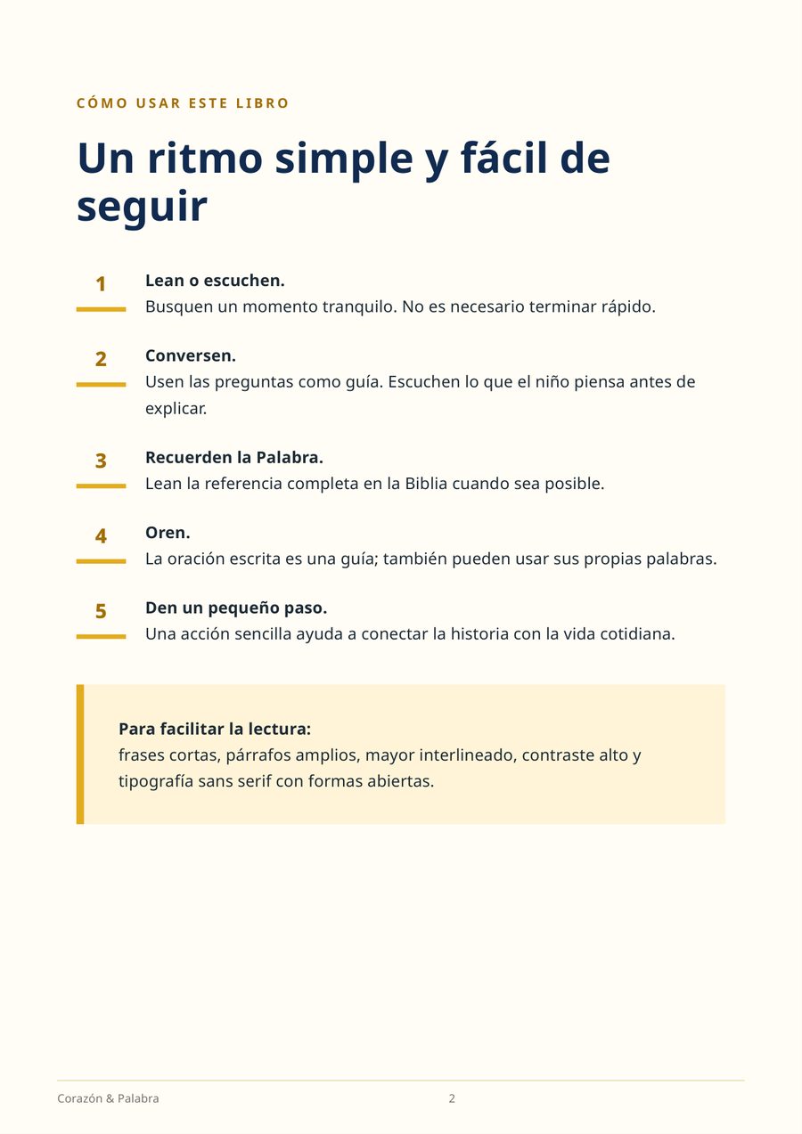 Página real del PDF: cómo usar este libro, los cinco pasos
