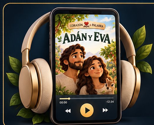 Los 60 audios narrados, en el celular
